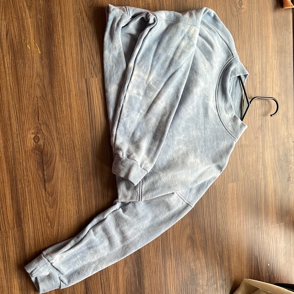 XL Popflex Blue Croptop